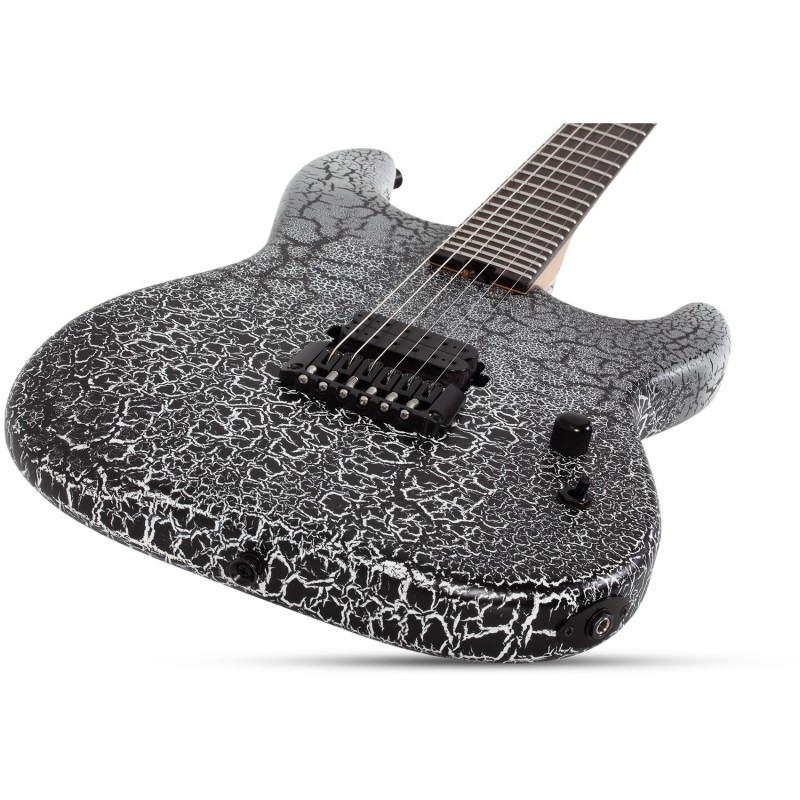 Schecter John Browne Zenith USA Signature Fracture White - Gitara elektryczna