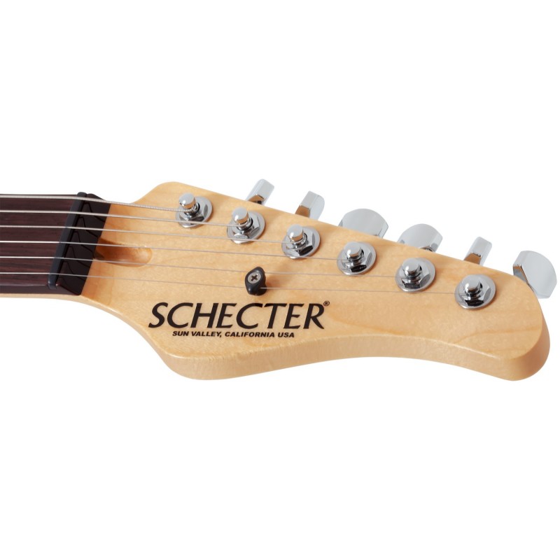 Schecter Traditional USA SSS Candy Red - Gitara elektryczna