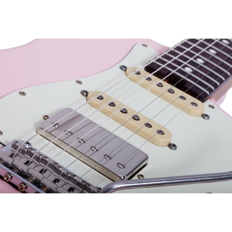 Schecter Traditional USA Wembley HSS Shell Pink - Gitara elektryczna