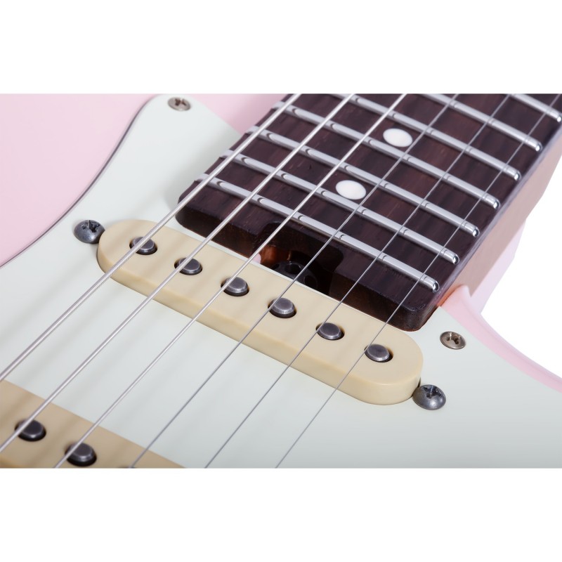 Schecter Traditional USA Wembley HSS Shell Pink - Gitara elektryczna