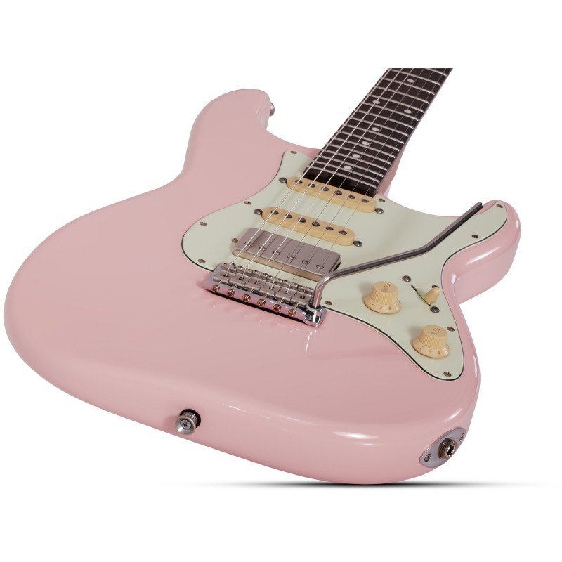 Schecter Traditional USA Wembley HSS Shell Pink - Gitara elektryczna