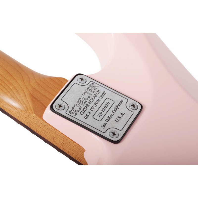 Schecter Traditional USA Wembley HSS Shell Pink - Gitara elektryczna