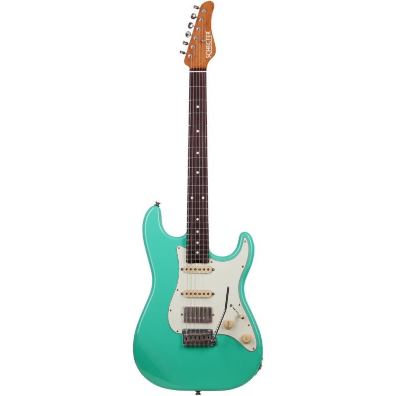 Schecter Traditional USA Wembley HSS Seafoam Green - Gitara elektryczna
