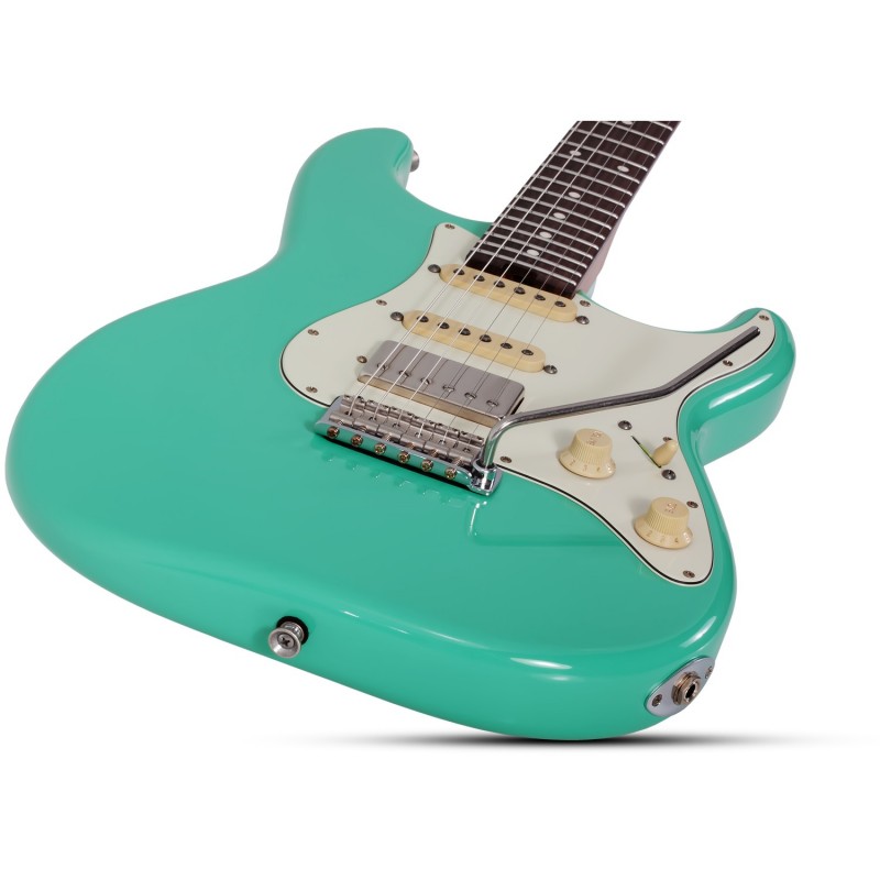 Schecter Traditional USA Wembley HSS Seafoam Green - Gitara elektryczna