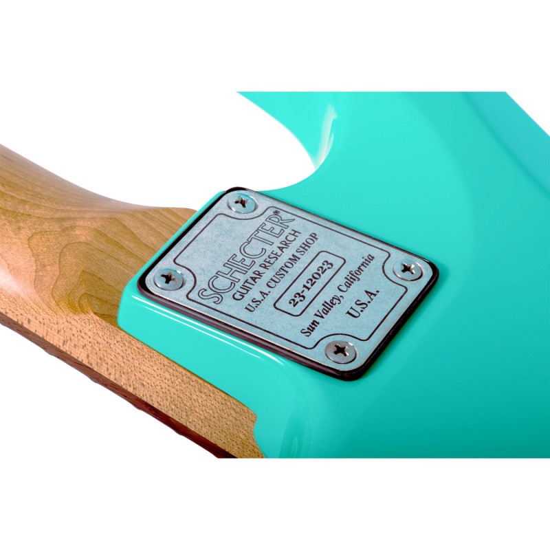 Schecter Traditional USA Wembley HSS Seafoam Green - Gitara elektryczna