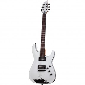 Schecter C-1 Jerry Horton 25th Anniversary White - Gitara elektryczna