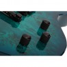 Schecter Solo-II Standard Ocean Blue Burst Burl - Gitara elektryczna