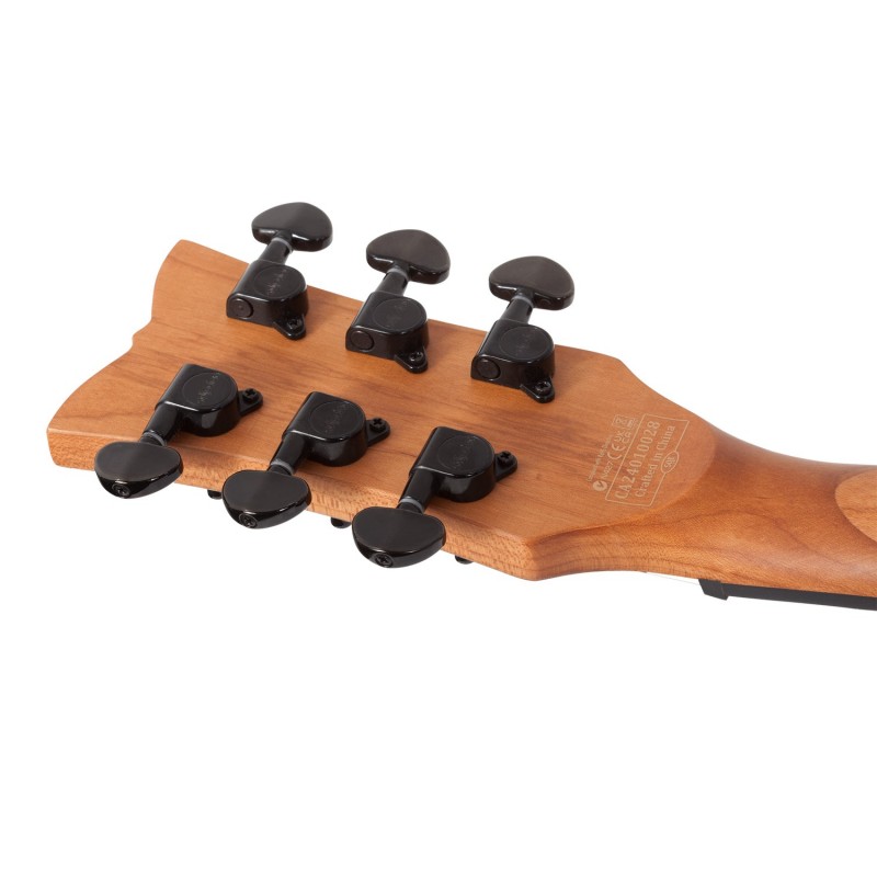 Schecter Solo-II Standard Ocean Blue Burst Burl - Gitara elektryczna