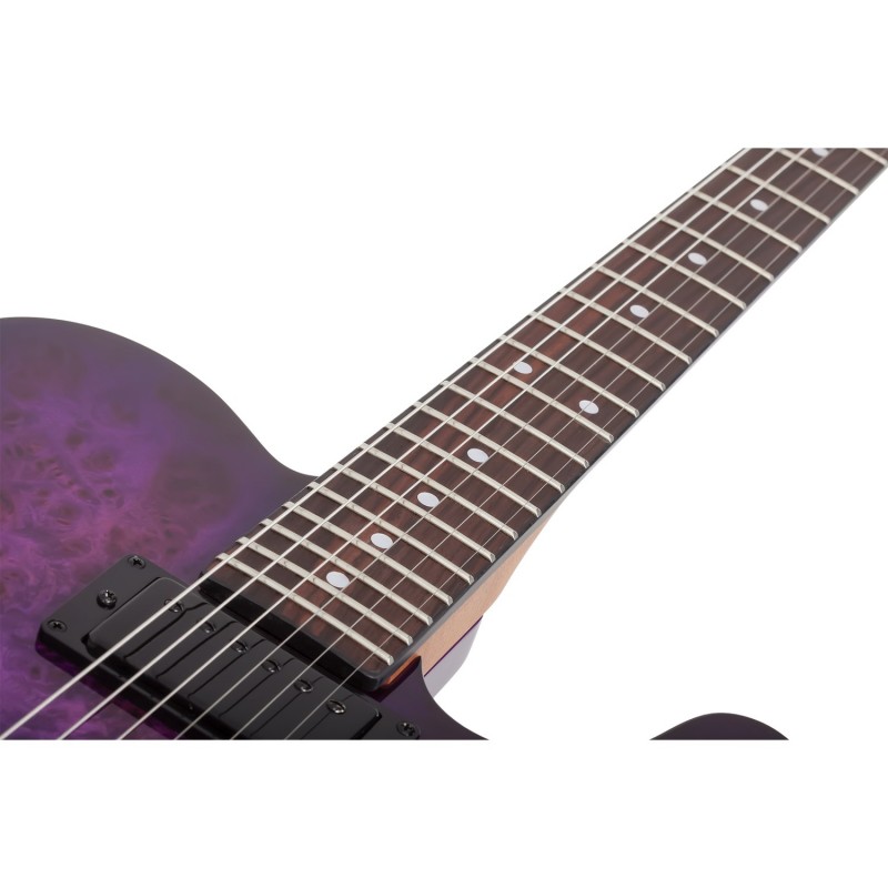 Schecter PT Standard Purple Burst Burl - Gitara elektryczna