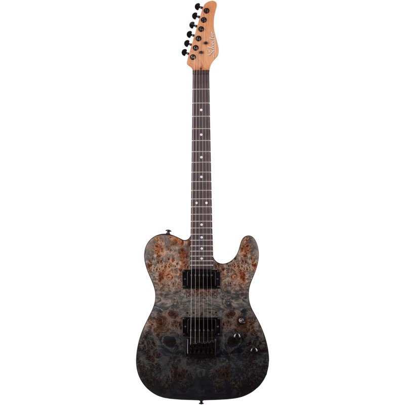 Schecter PT Standard Black Fade Burst Burl - Gitara elektryczna