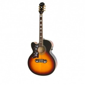 Epiphone J-200EC Studio Solid Top Fishman LH VS - e-akustyk