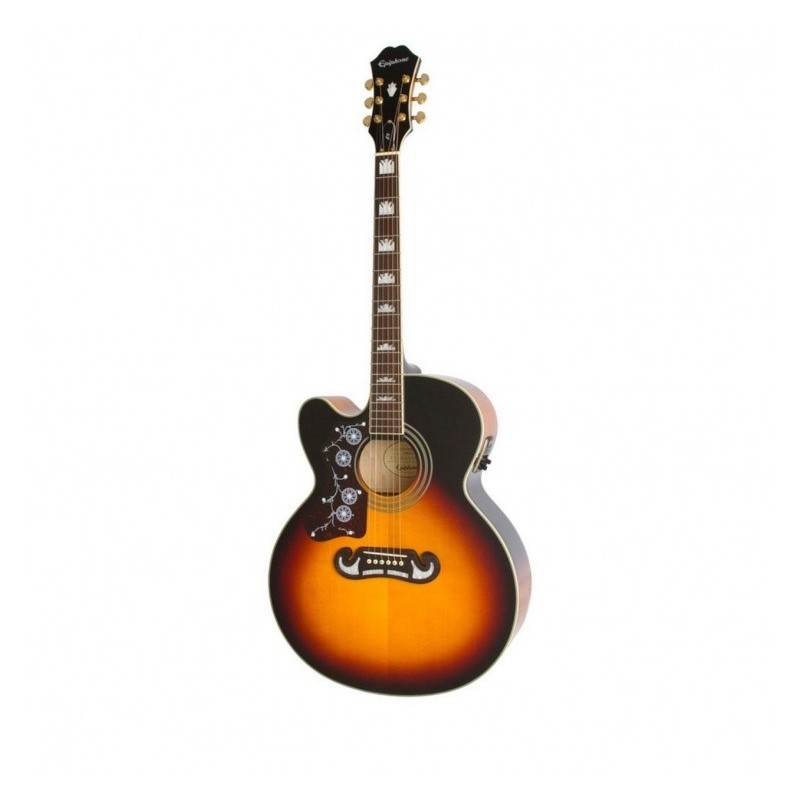 Epiphone J-200EC Studio Solid Top Fishman LH VS - e-akustyk