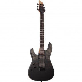 Schecter C-1 Standard LH Black Fade Burst Burl - Gitara elektryczna