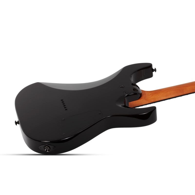 Schecter C-1 Standard LH Black Fade Burst Burl - Gitara elektryczna