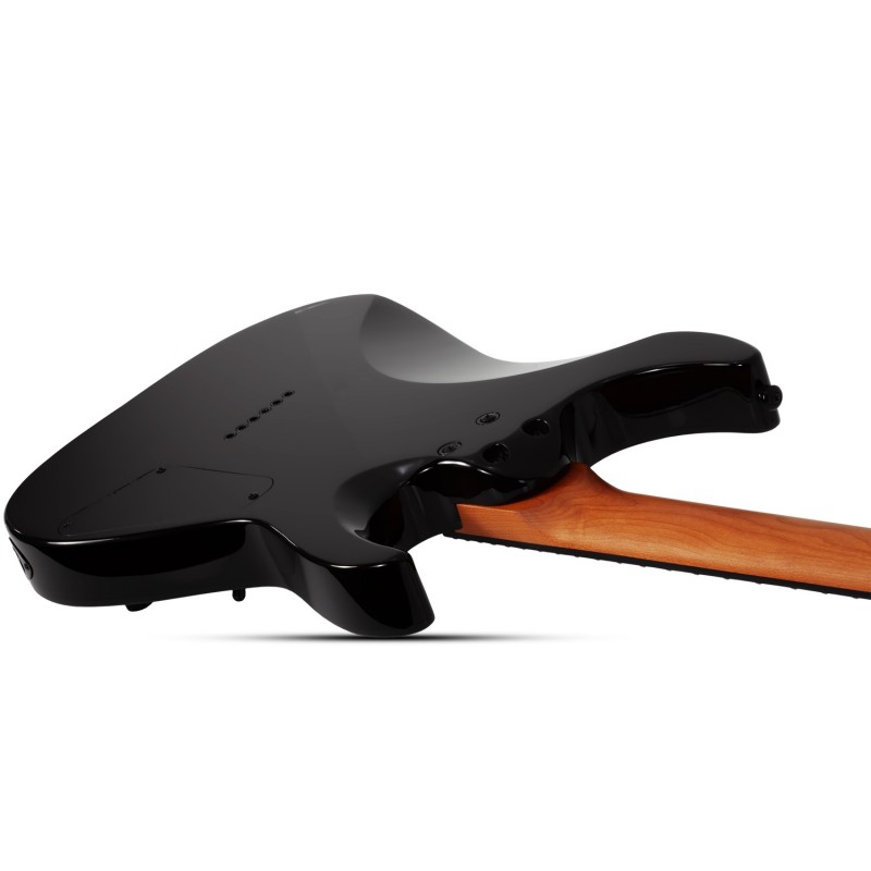 Schecter C-1 Standard LH Black Fade Burst Burl - Gitara elektryczna