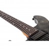 Schecter C-1 Standard LH Black Fade Burst Burl - Gitara elektryczna