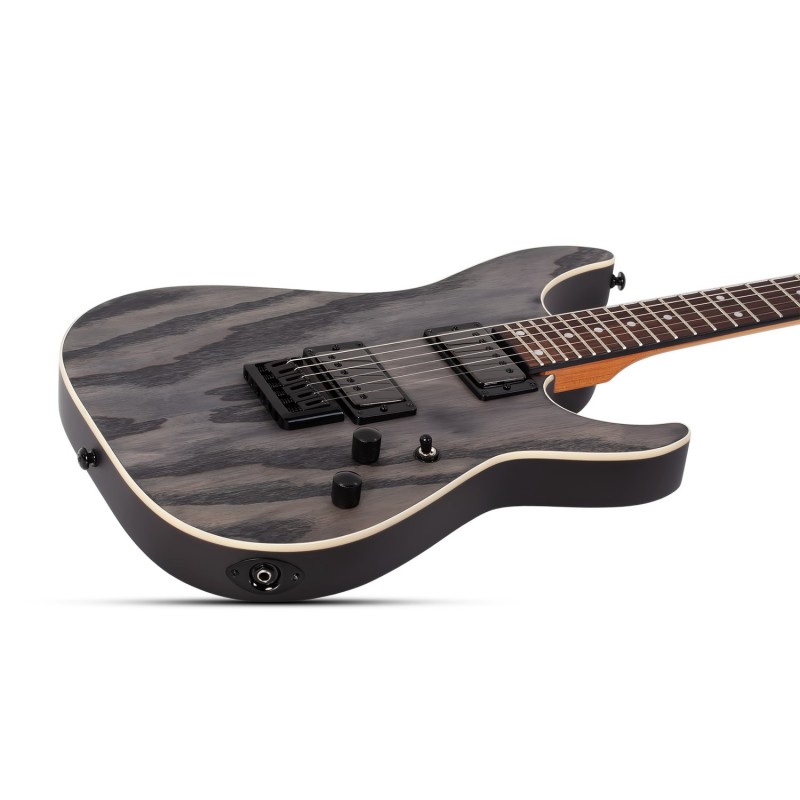 Schecter C-1 Standard Charcoal Satin - Gitara elektryczna