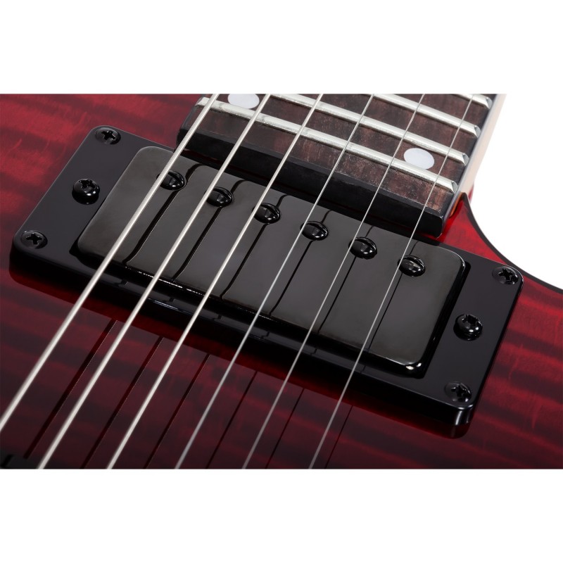 Schecter C-1 Standard Blood Burst - Gitara elektryczna