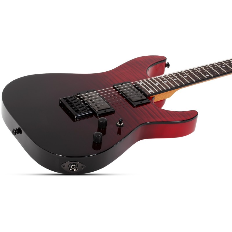 Schecter C-1 Standard Blood Burst - Gitara elektryczna