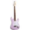 Gitara elektryczna Arrow T111 Pink + wzmacniacz 15W + kabel w zestawie