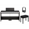 Pianino cyfrowe Korg B2+ SPBK BK + ława + słuchawki w zestawie