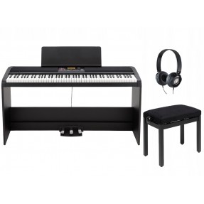 Pianino cyfrowe Korg XE20 SP + ława + słuchawki w zestawie