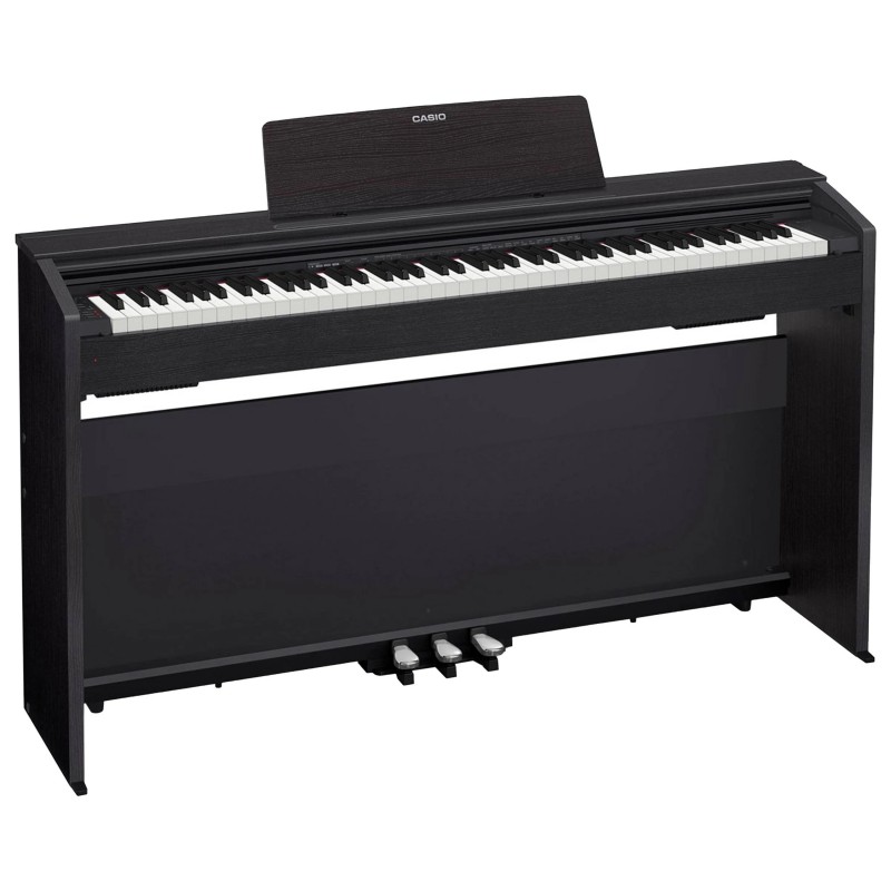 Pianino cyfrowe Casio PX-870 BK + ława + słuchawki w zestawie