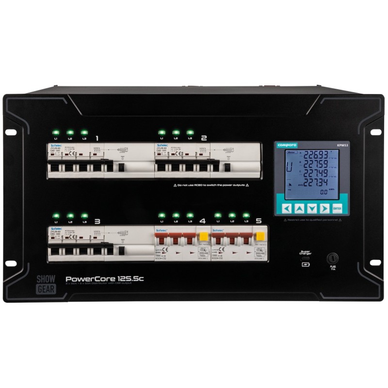 ShowGear PowerCore 125.5c - Dystrybutor zasilania