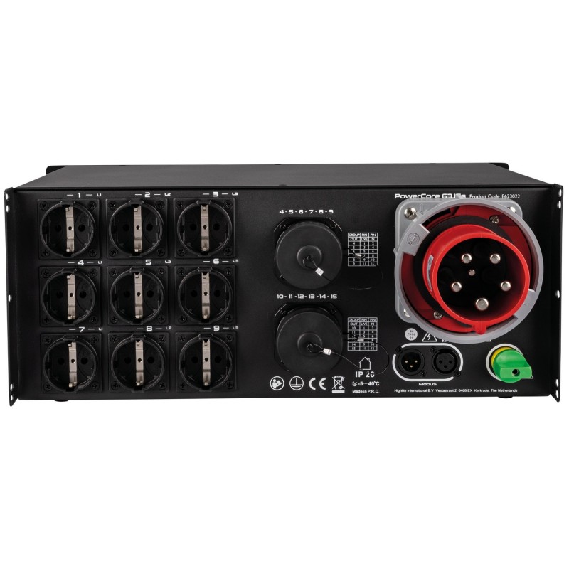 ShowGear PowerCore 63.15s - Dystrybutor zasilania