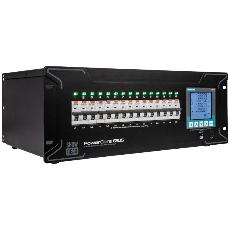ShowGear PowerCore 63.15 - Dystrybutor zasilania