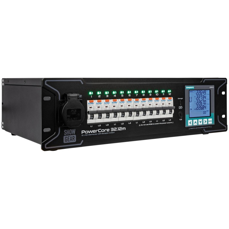 ShowGear PowerCore 32.12m - Dystrybutor zasilania