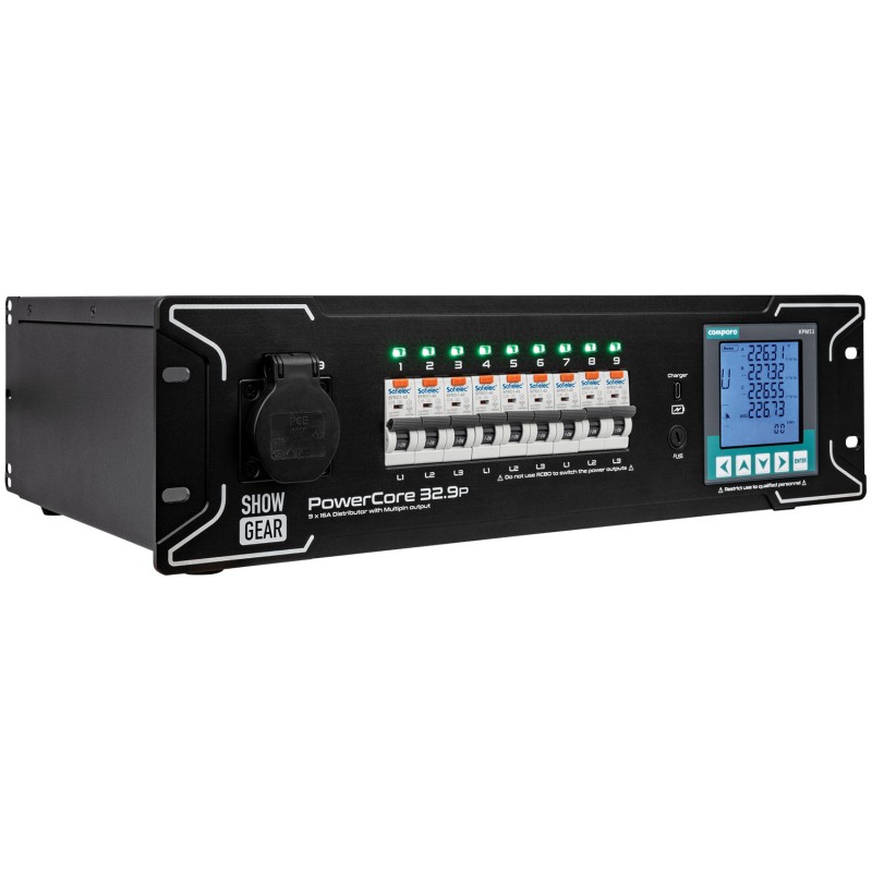 ShowGear PowerCore 32.9p - Dystrybutor zasilania