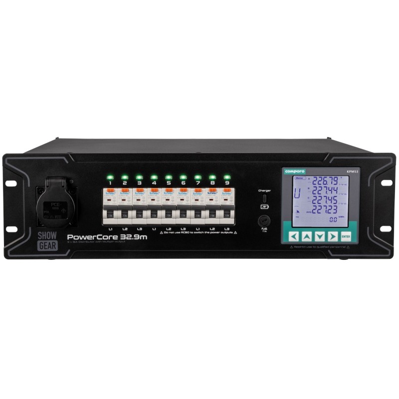 ShowGear PowerCore 32.9m - Dystrybutor zasilania