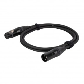 DAP Audio FLN09 - Kabel DMX/AES-EBU 3P Neutrik XLR/M 3P - XLR/F 3P 0.75m