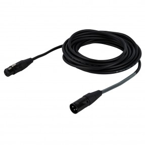 DAP Audio FLR09 - Kabel DMX/AES-EBU 3P REAN XLR/M 3P - XLR/F 3P 6m