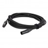 DAP Audio FLN08 - Kabel DMX/AES-EBU 5P Neutrik XLR/M 5P - XLR/F 5P 10m