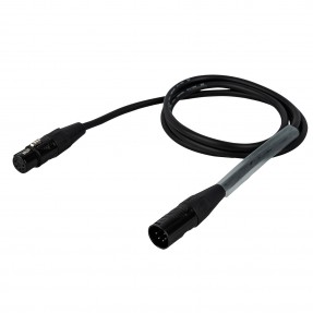 DAP Audio FLR08 - Kabel DMX/AES-EBU 5P REAN XLR/M 5P - XLR/F 5P 0.75m