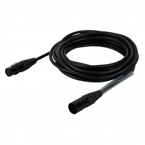 DAP Audio FLR08 - Kabel DMX/AES-EBU 5P REAN XLR/M 5P - XLR/F 5P 6m