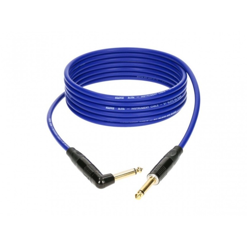 Klotz KIKKG3.0PRBL - kabel Jack - Jack kąt 3m