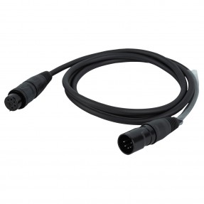 DAP Audio FLR75 - Kabel DMX/AES-EBU IP 5P REAN XLR/M 5P - XLR/F 5P 1.5m