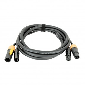 DAP Audio FP22 - Kabel hybrydowy ProPower True / XLR 5P 1.5m