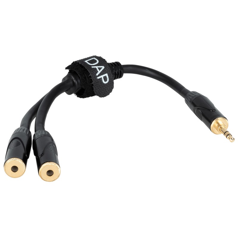 DAP Audio FLA55 - Kabel stereo mini Jack - 2x F stereo mini Jack