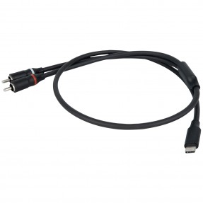 DAP Audio FL110 - Kabel USB-C - 2 RCA M 0.75m