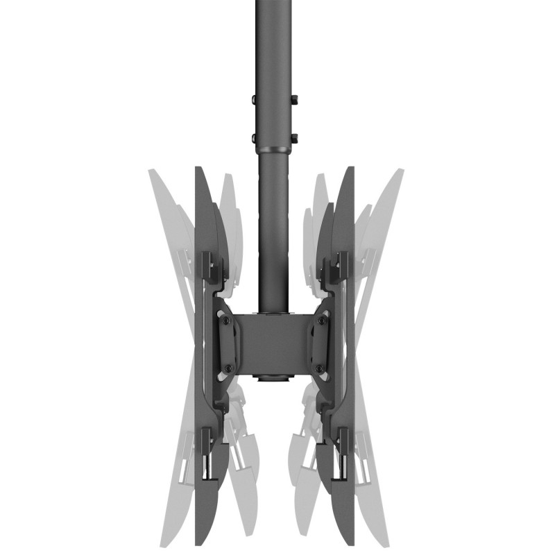 ShowGear PLB-4386 - Podwójny uchwyt sufitowy do telewizora 43"-86"
