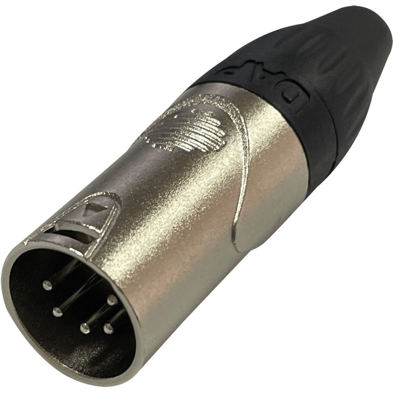 DAP Audio wtyk XLR 5P M Nickel/Black