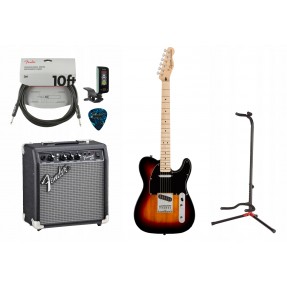 Gitara elektryczna Squier Affinity Tele SB + wzmacniacz 10W + kabel w zestawie
