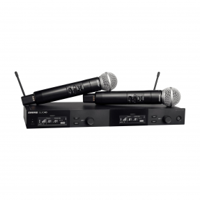 Shure SLXD24DE/SM58 - zestaw bezprzewodowy - 1 - Zestawy bezprzewodowe doręczne - Zestaw bezprzewodowy Shure SLXD24DE/SM58 oferu