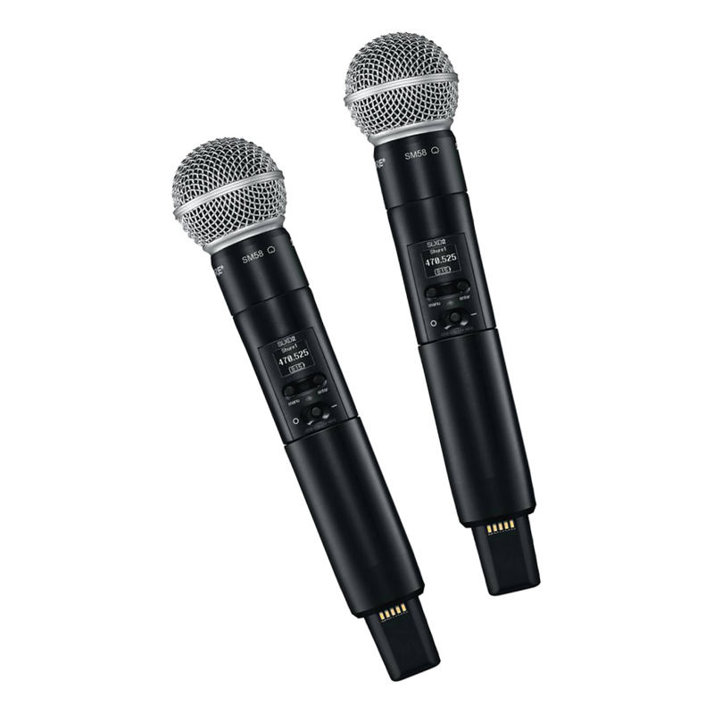 Shure SLXD24DE/SM58 - zestaw bezprzewodowy - 3 - Zestawy bezprzewodowe doręczne - Zestaw bezprzewodowy Shure SLXD24DE/SM58 oferu