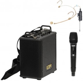 LDM PersonalBox Light V220 H20 - zestaw nagłośnieniowy z mikrofonem do ręki i nagłownym - 1 - Zestawy nagłośnieniowe - PersonalB