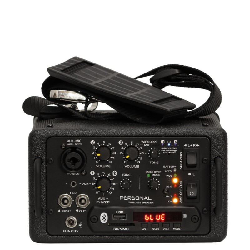 LDM PersonalBox Light V220 2xH20 - system PA + 2 mikrofony bezprzewodowe - 4 - Zestawy nagłośnieniowe - PersonalBox Light V220 2